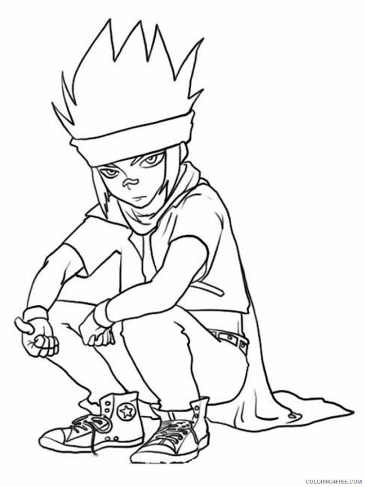Beyblade Coloring Pages Anime pegasus beyblade for boys 18 Printable 2021 048 Coloring4free