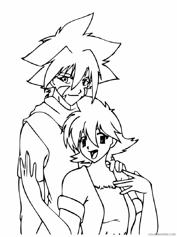 Beyblade Coloring Pages Anime pegasus beyblade for boys 19 Printable 2021 049 Coloring4free