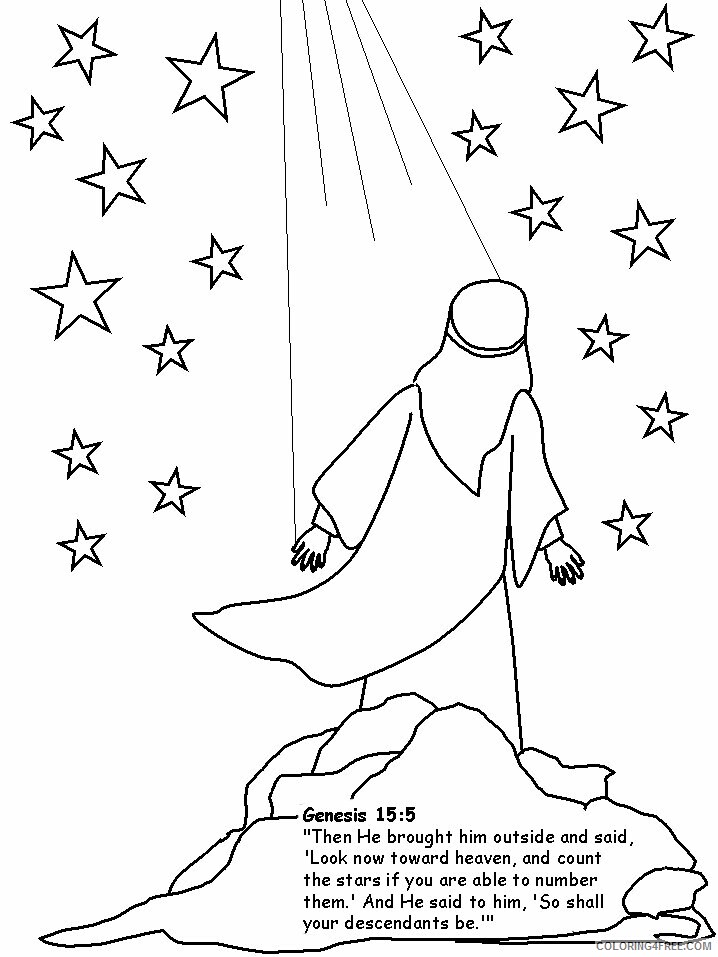 Bible Coloring Pages abraham 3 Printable 2021 0907 Coloring4free