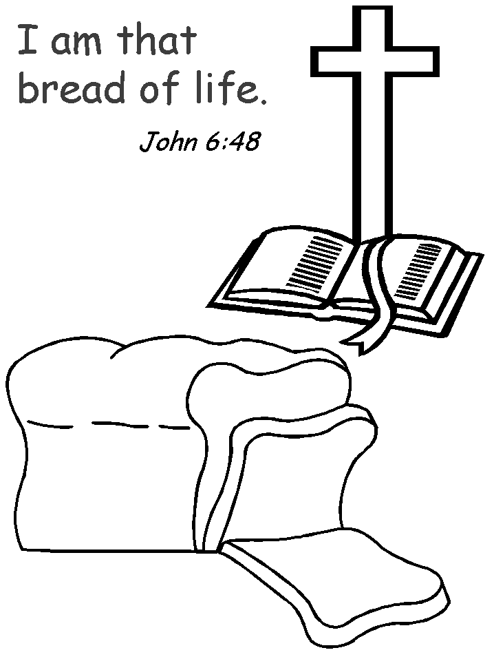Bible Coloring Pages jesus bread of life Printable 2021 0989 Coloring4free