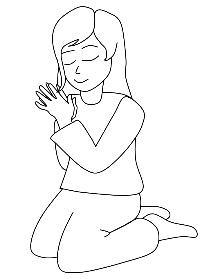 Bible Coloring Pages pray Printable 2021 1029 Coloring4free