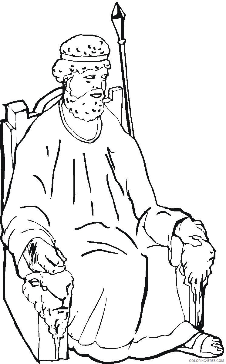 Bible Coloring Pages samuel Printable 2021 1042 Coloring4free