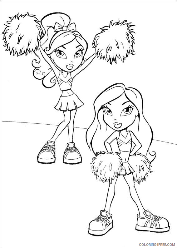 Bratz Coloring Pages Bratz Sheets for Free Printable 2021 1197 Coloring4free