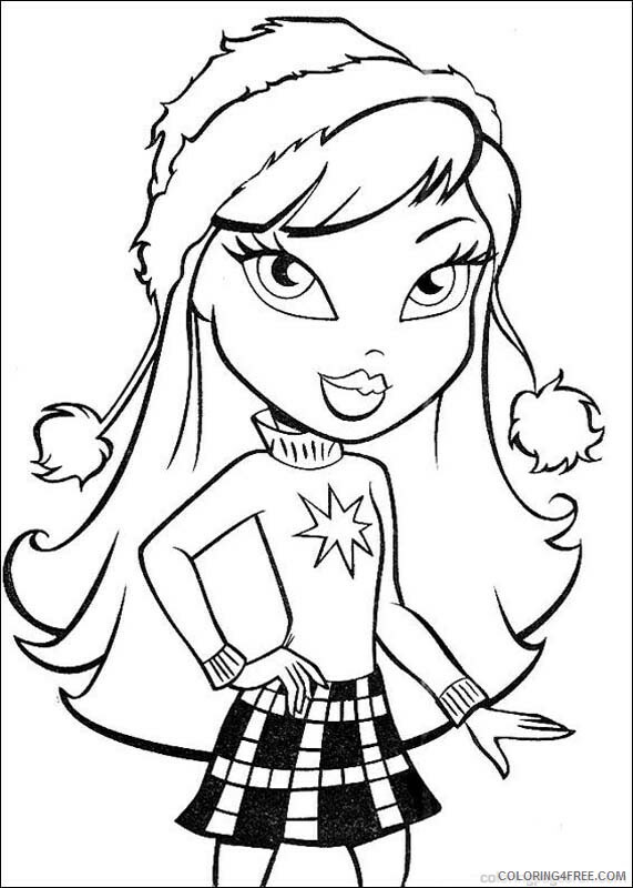Bratz Coloring Pages Bratz Sheets for Print Printable 2021 1202 Coloring4free