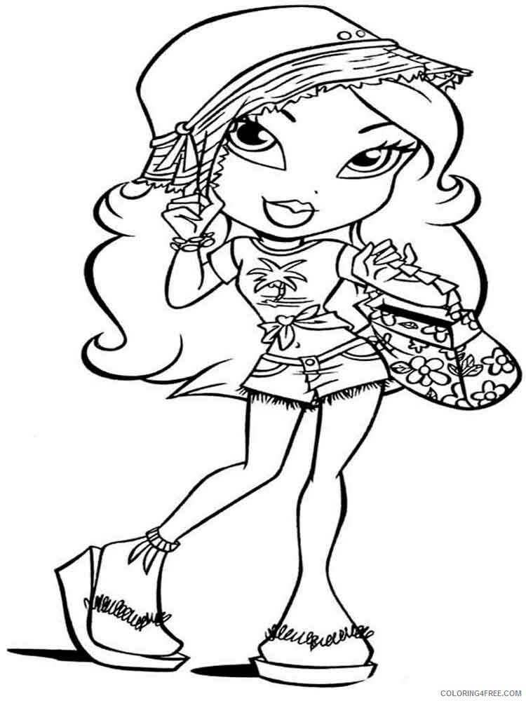 Bratz Coloring Pages bratz 9 Printable 2021 1193 Coloring4free ...