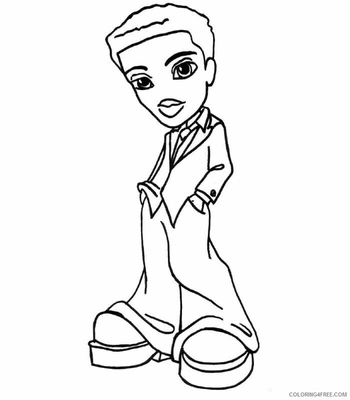 Bratz Coloring Pages bratz Ar8DQ Printable 2021 1160 Coloring4free