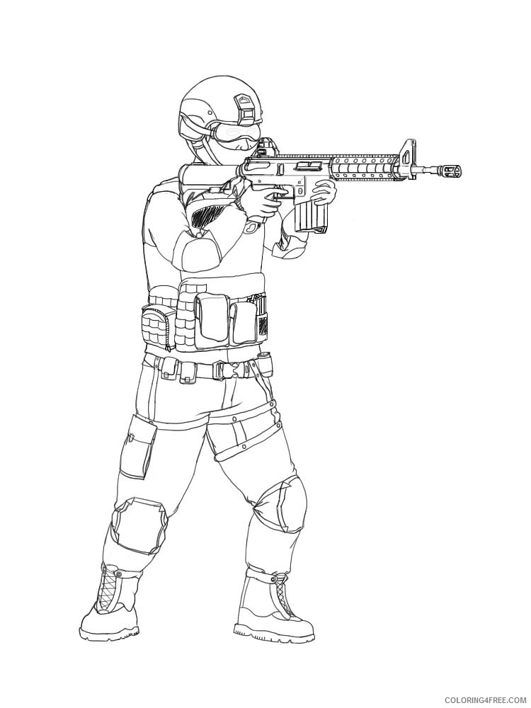 CS Go Coloring Pages Games cs go 3 Printable 2021 0188 Coloring4free