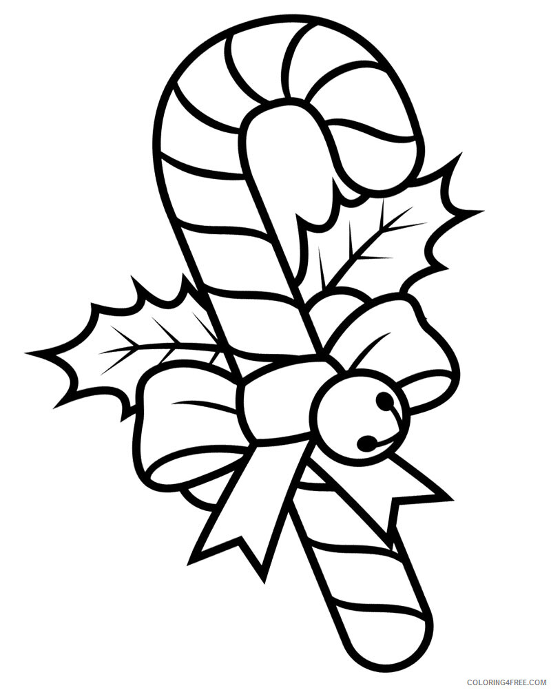 Candy Coloring Pages Download Candy Canes for Free Printable 2021 1378 Coloring4free
