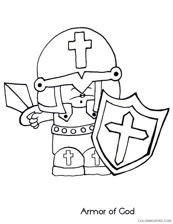 Chibi Printable Coloring Pages Anime Chibi Armor of God 2021 0062 Coloring4free