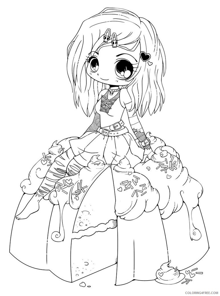 Chibi Printable Coloring Pages Anime Chibi Images 2021 0086 Coloring4free