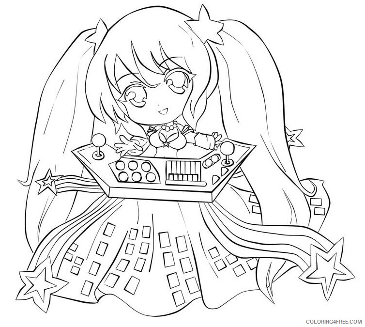 Chibi Printable Coloring Pages Anime cute chibi arcade sona 2021 0051 Coloring4free