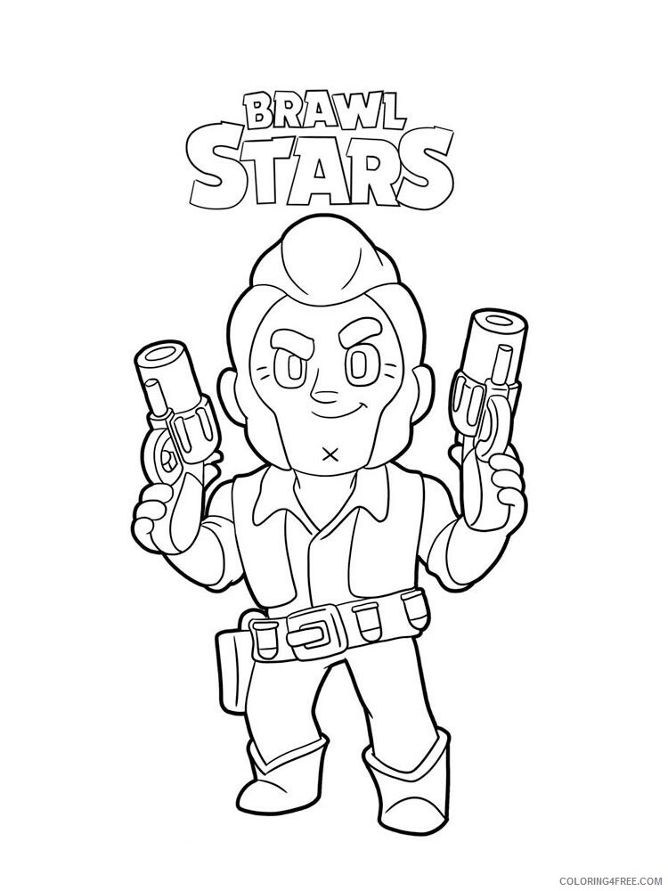 Colt Coloring Pages Games colt brawl stars 8 Printable 2021 049 Coloring4free