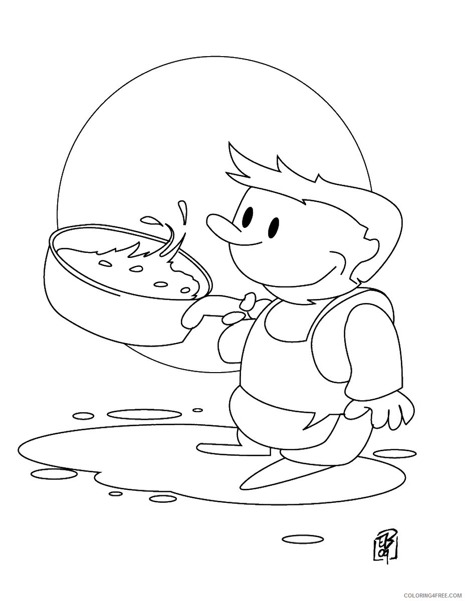Cooking Coloring Pages Food cooking_16 Printable 2021 052 Coloring4free