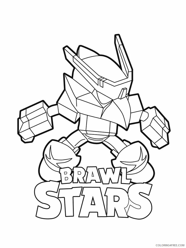 Crow Coloring Pages Games Crow Brawl Stars 7 Printable 2021 057 Coloring4free Coloring4free Com - crow brawl stars flying