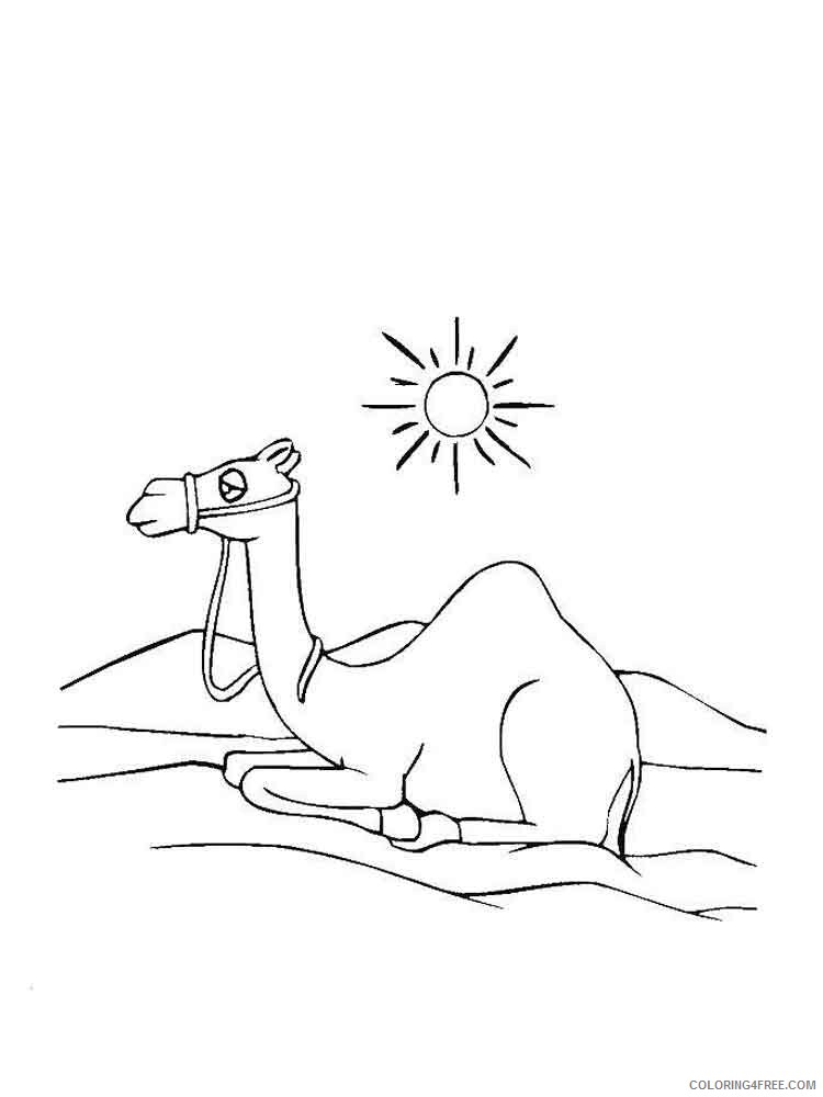 Desert Coloring Pages Nature Desert 14 Printable 2021 126 Coloring4free