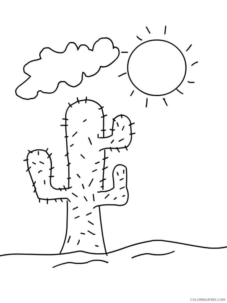 Desert Coloring Pages Nature Desert 5 Printable 2021 128 Coloring4free