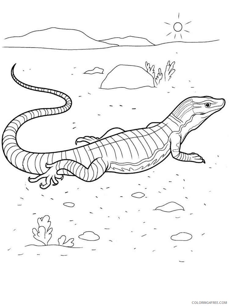 Desert Coloring Pages Nature Desert 6 Printable 2021 129 Coloring4free