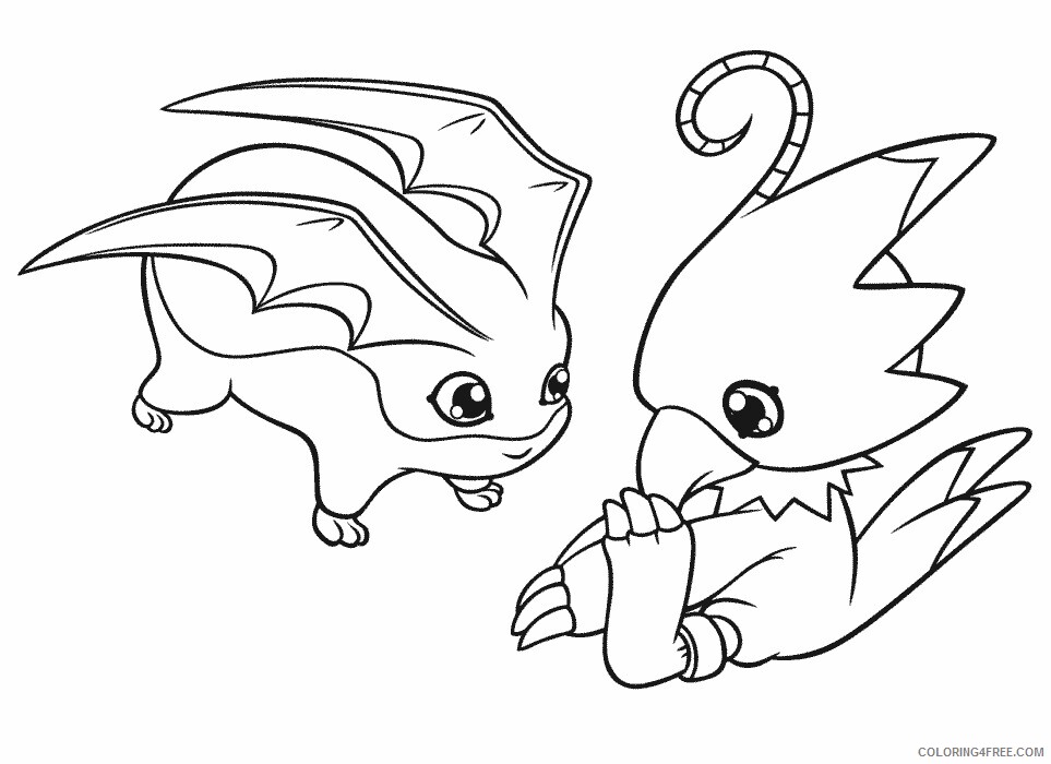 Digimon Printable Coloring Pages Anime 6 2021 0138 Coloring4free