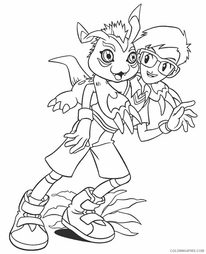 Digimon Printable Coloring Pages Anime 8 2021 0139 Coloring4free