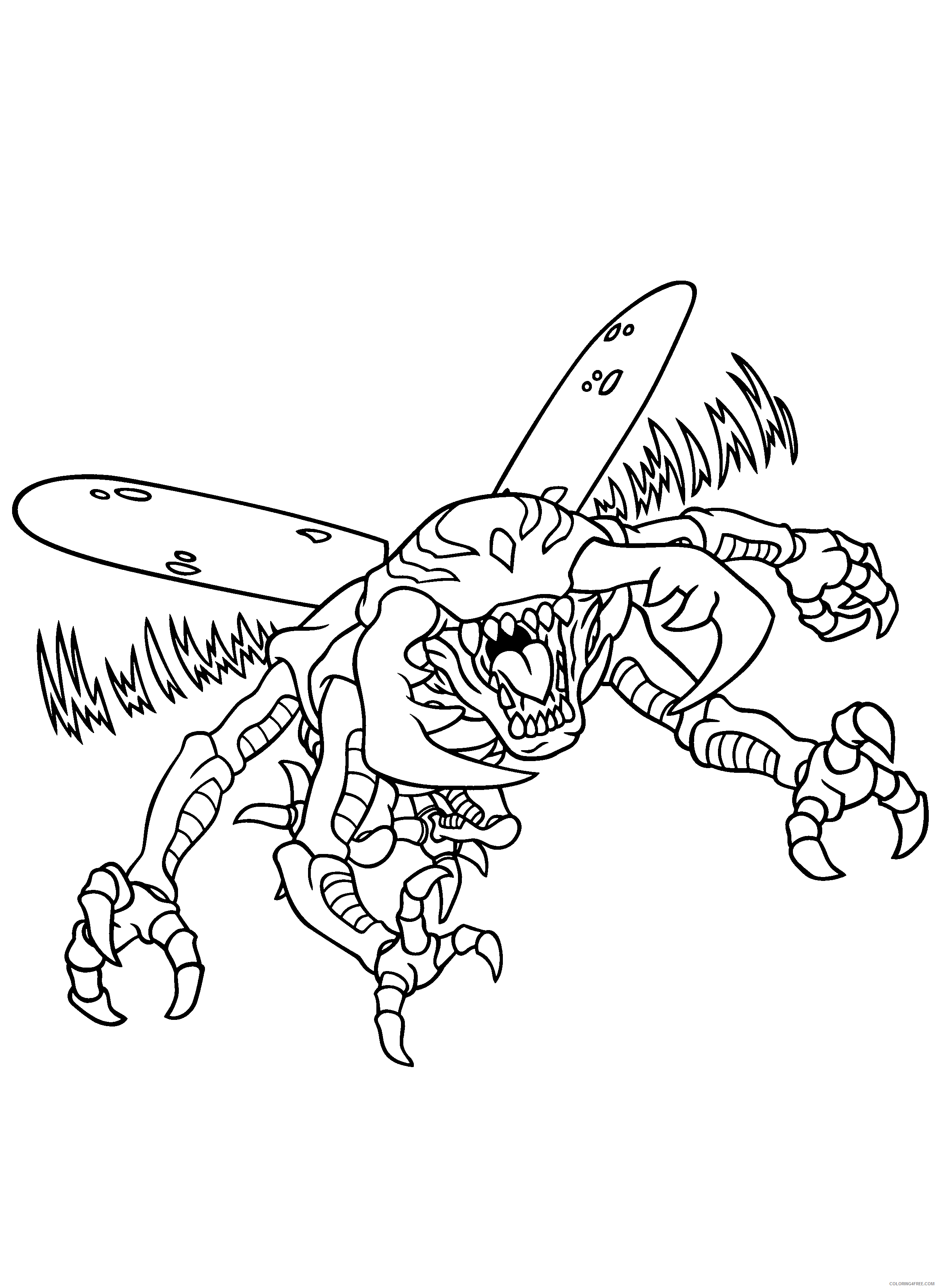 Digimon Printable Coloring Pages Anime digimon 165 2021 0254 Coloring4free