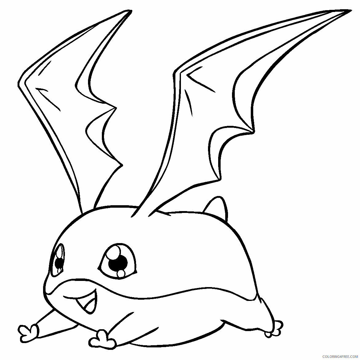 Digimon Printable Coloring Pages Anime digimon 17 2021 0259 Coloring4free