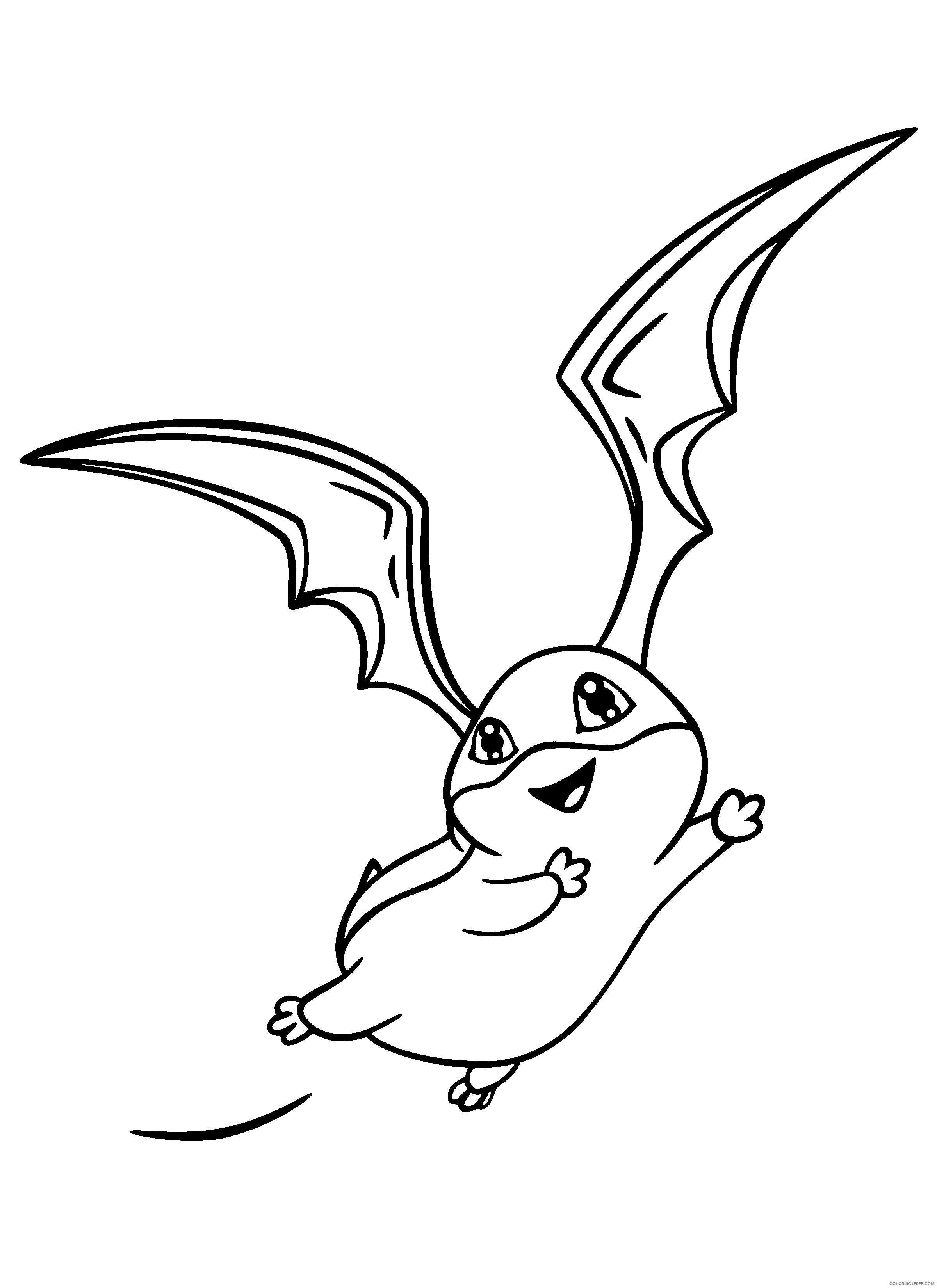 Digimon Printable Coloring Pages Anime digimon 176 2021 0265 Coloring4free