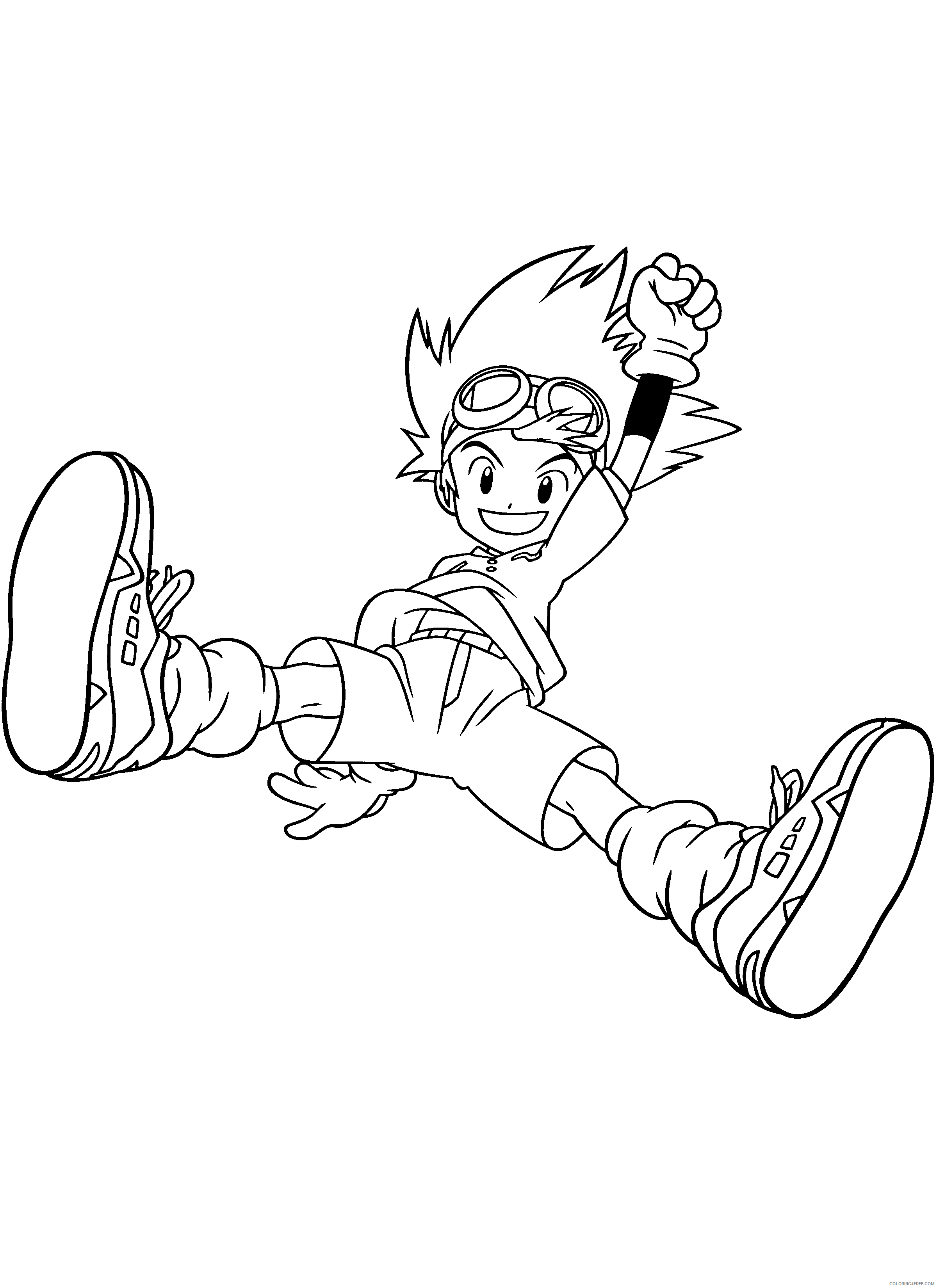 Digimon Printable Coloring Pages Anime digimon 178 2021 0267 Coloring4free