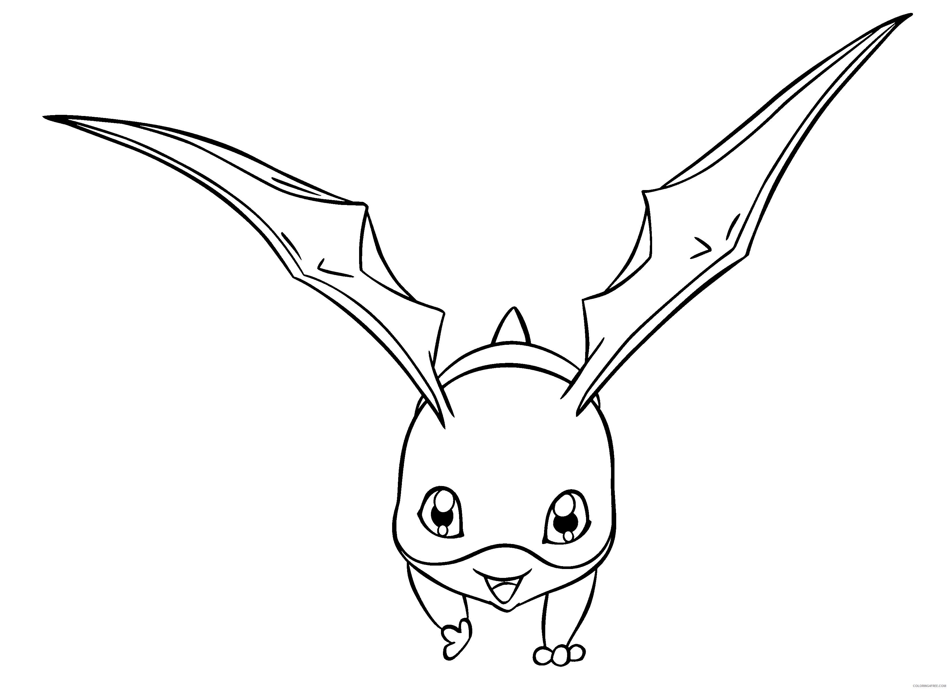 Digimon Printable Coloring Pages Anime digimon 231 2021 0314 Coloring4free