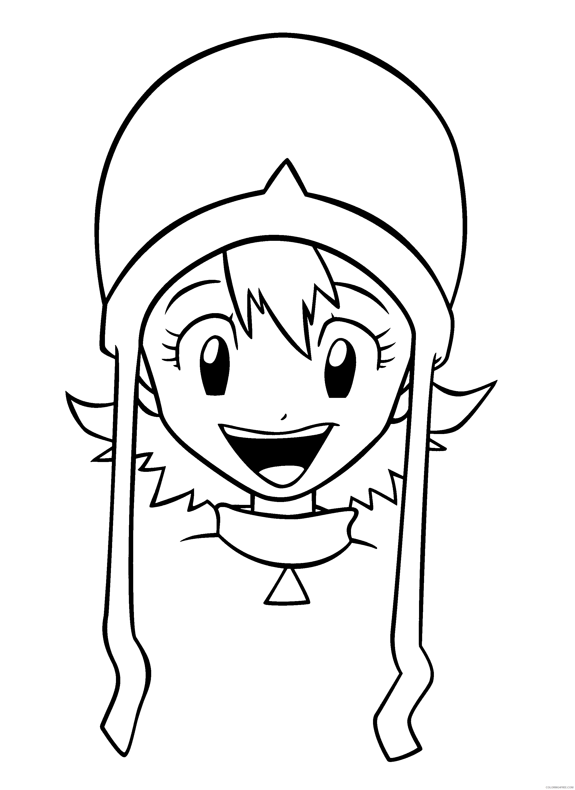 Digimon Printable Coloring Pages Anime digimon 260 2021 0341 Coloring4free