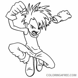 Digimon Printable Coloring Pages Anime digimon W5Kl9 2021 0194 Coloring4free
