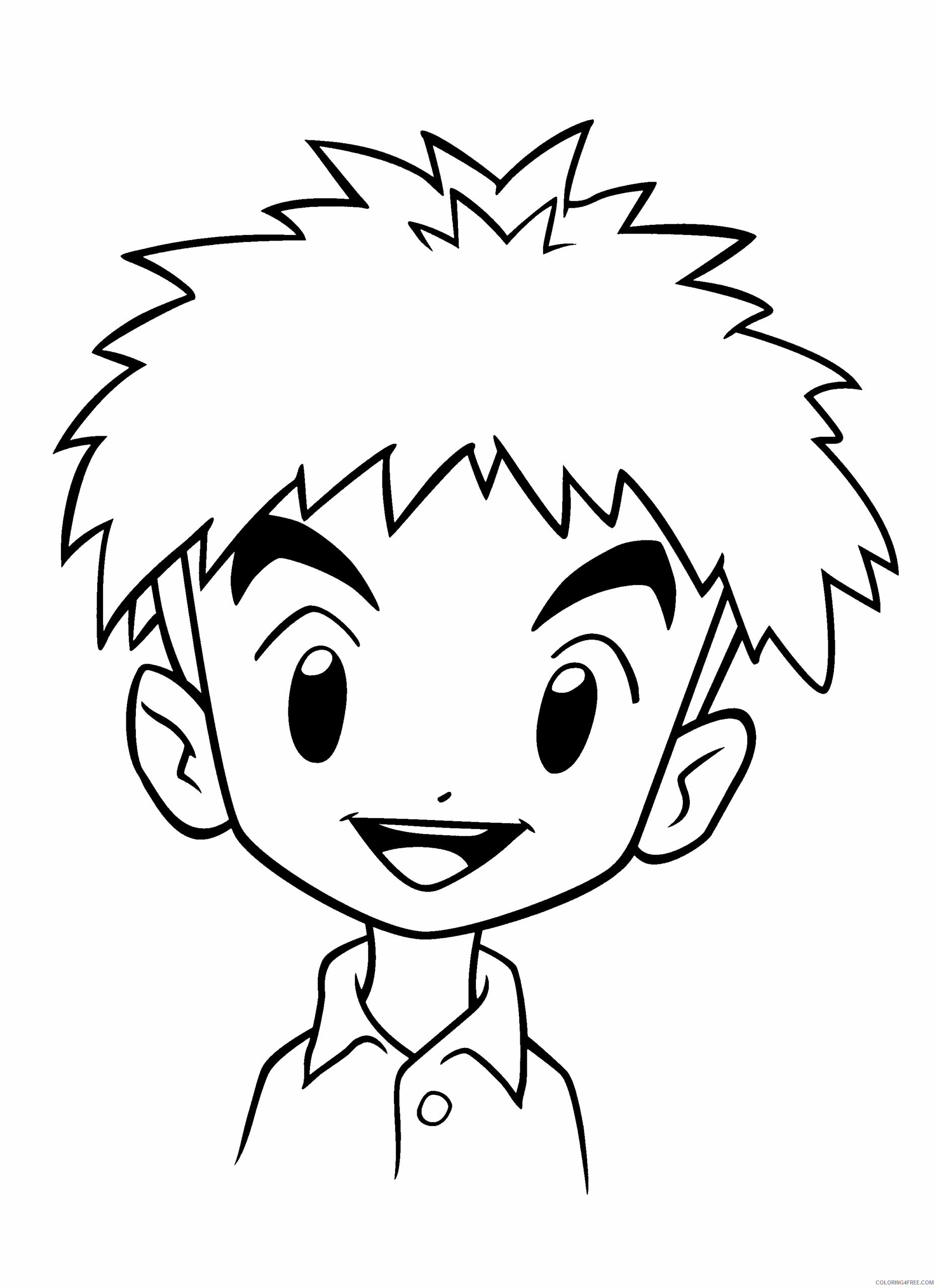 Digimon Printable Coloring Pages Anime digimon fiiVe 2021 0169 Coloring4free
