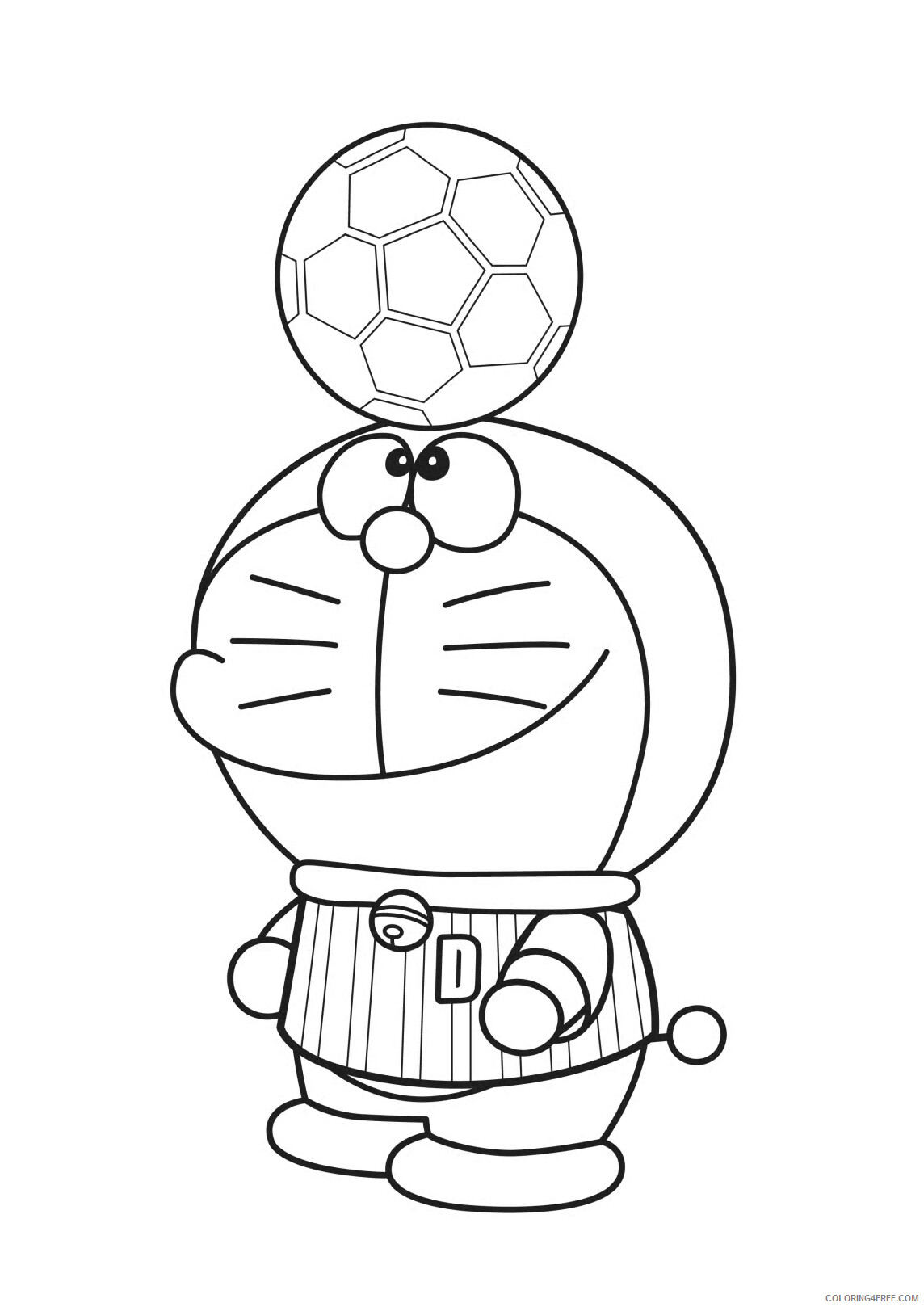 Doraemon Printable Coloring Pages Anime 1540783984_disegni_da_colorare_gratis_doraemon_calciatore 2021 0430 Coloring4free