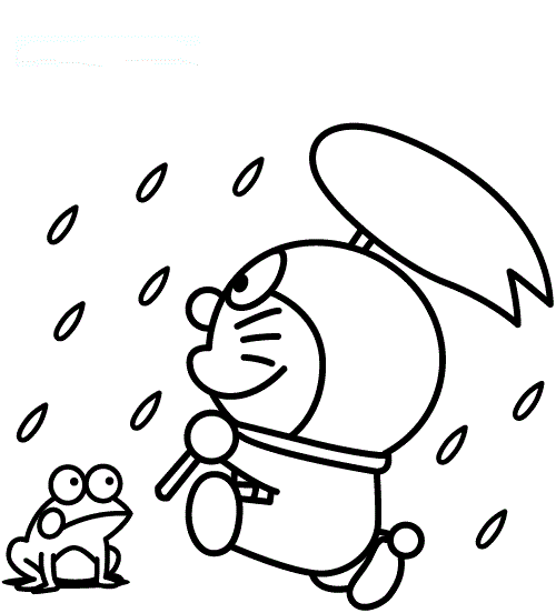 Doraemon Printable Coloring Pages Anime Cute Doraemon for Kids 2021 0434 Coloring4free