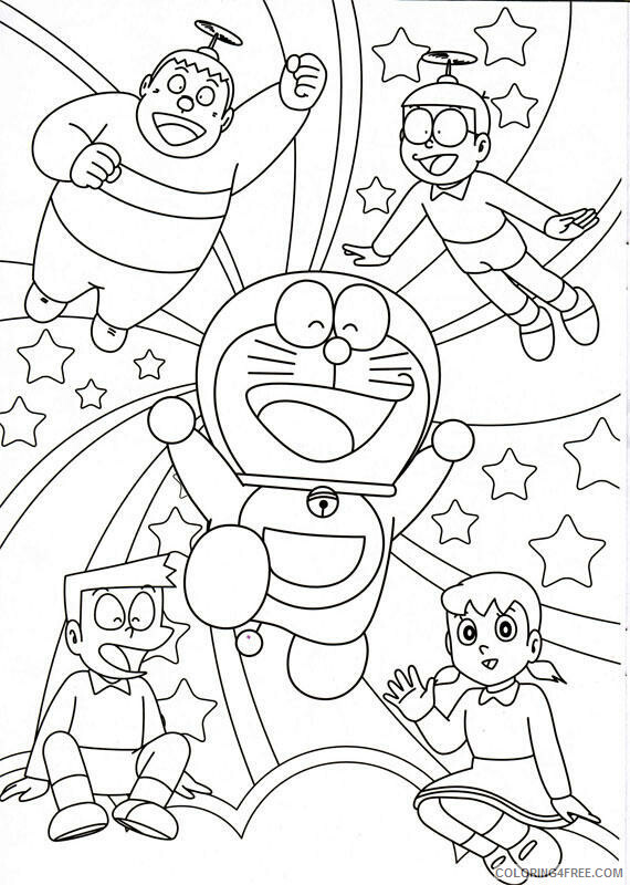 Doraemon Printable Coloring Pages Anime Download Doraemon 2021 0445 Coloring4free