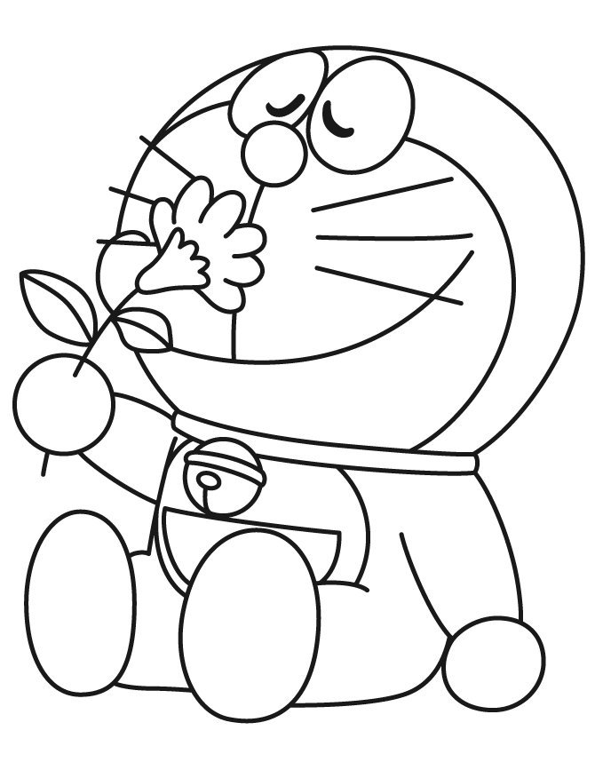 Doraemon Printable Coloring Pages Anime Free Doraemon for Kids 2021 0446 Coloring4free
