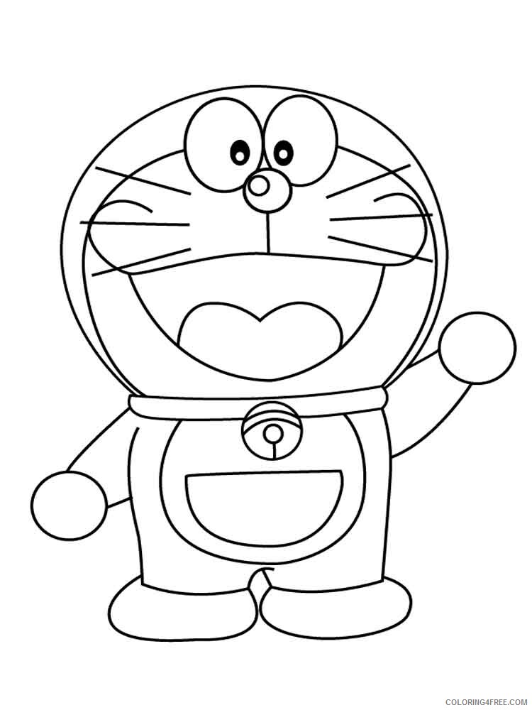 Doraemon Printable Coloring Pages Anime doraemon 21 2021 0440 Coloring4free