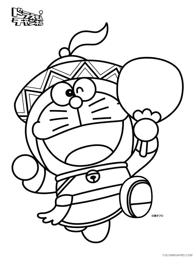 Doraemon Printable Coloring Pages Anime doraemon 8 2021 0443 Coloring4free