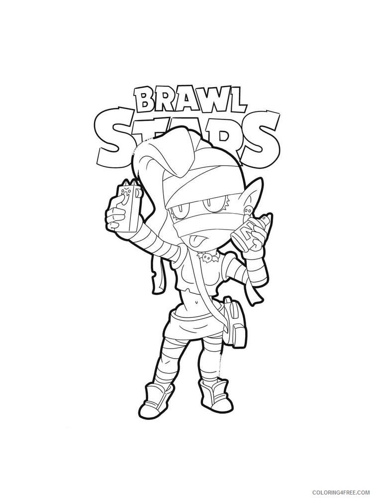 Emz Coloring Pages Games emz brawl stars 11 Printable 2021 072 Coloring4free