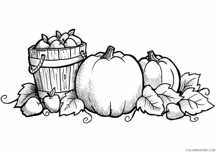 Fall Coloring Pages Nature fall e1470151080721 Printable 2021 158 Coloring4free