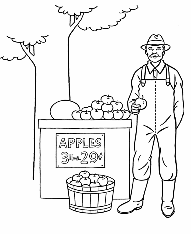 Fall Coloring Pages Nature fall sheet Printable 2021 162 Coloring4free