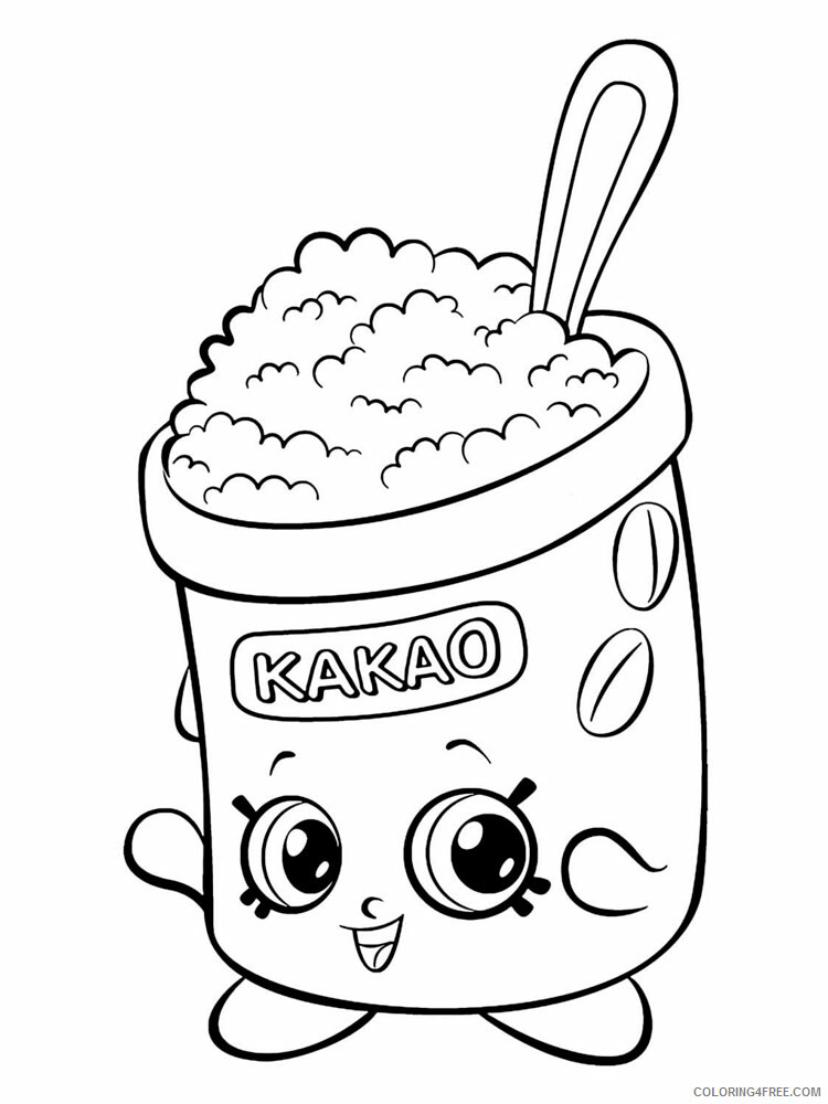 food cute coloring pages for girls