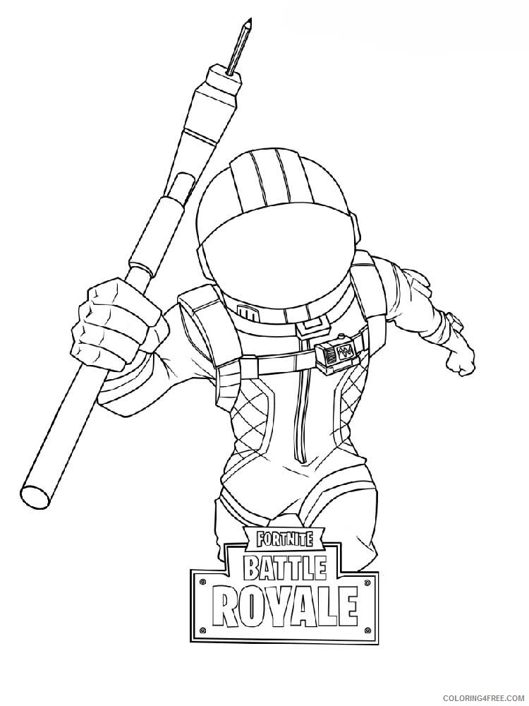 Fortnite Coloring Pages Games fortnite 14 Printable 2021 0261 Coloring4free