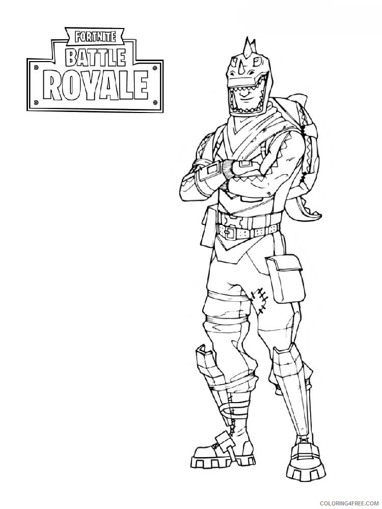Fortnite Coloring Pages Games fortnite 19 Printable 2021 0263 Coloring4free