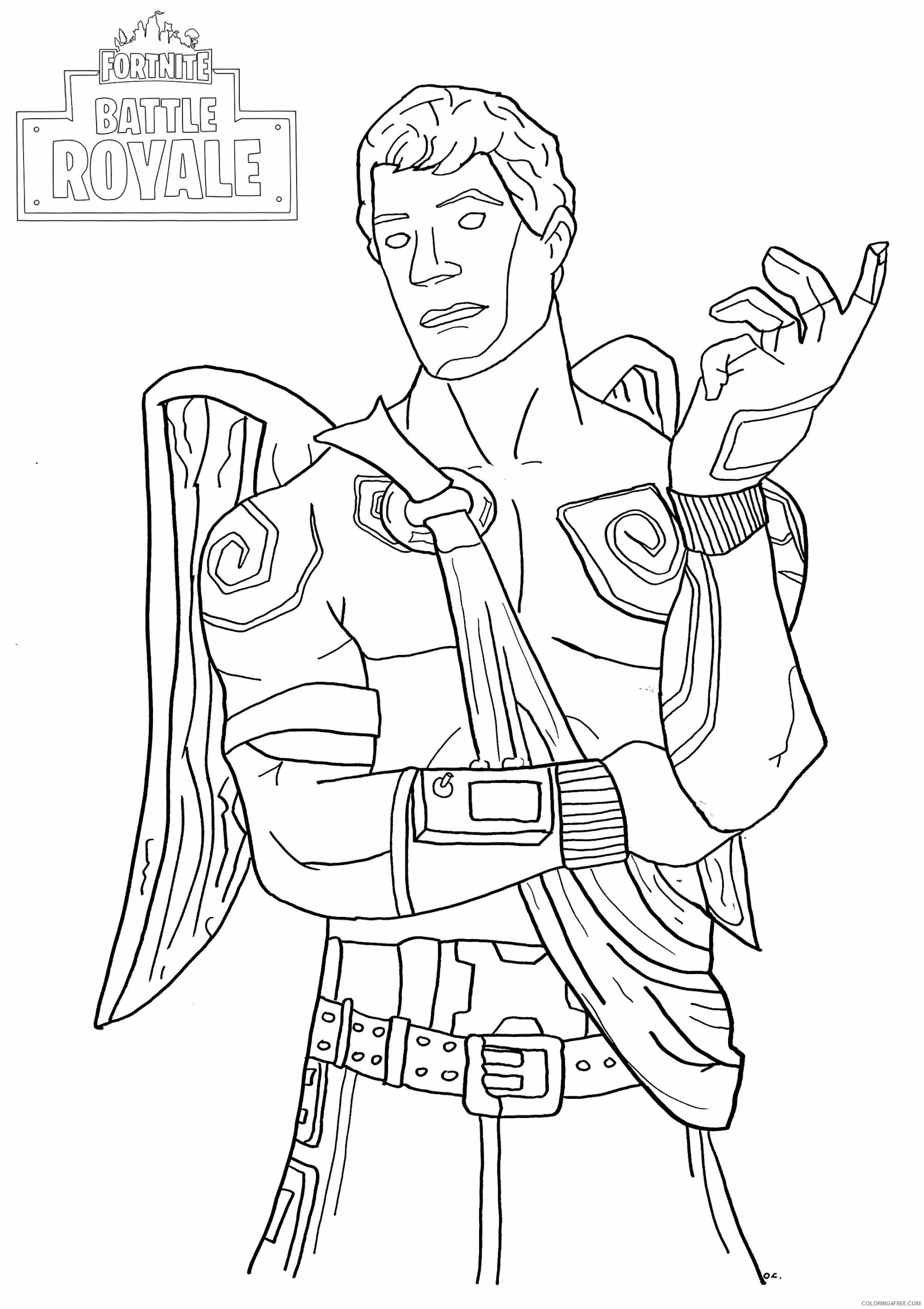 Fortnite Coloring Pages Games fortnite battle royale Printable 2021 0240 Coloring4free