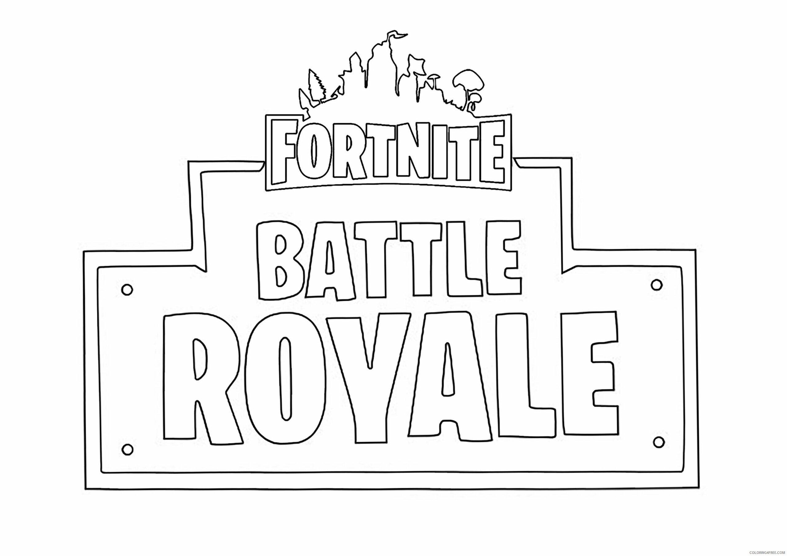 Fortnite Coloring Pages Games fortnite battle royale Printable 2021 0241 Coloring4free