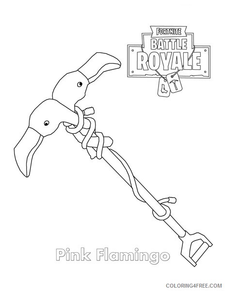 Fortnite Coloring Pages Games kissfortnite colouring Printable 2021 0246 Coloring4free