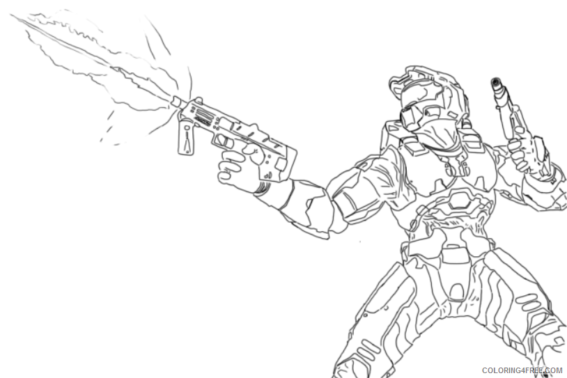 Halo Coloring Pages Games Free Halo Pictures Printable 2021 0283 Coloring4free