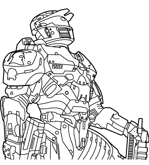 Halo Coloring Pages Games Free Halo Sheets Printable 2021 0284 Coloring4free