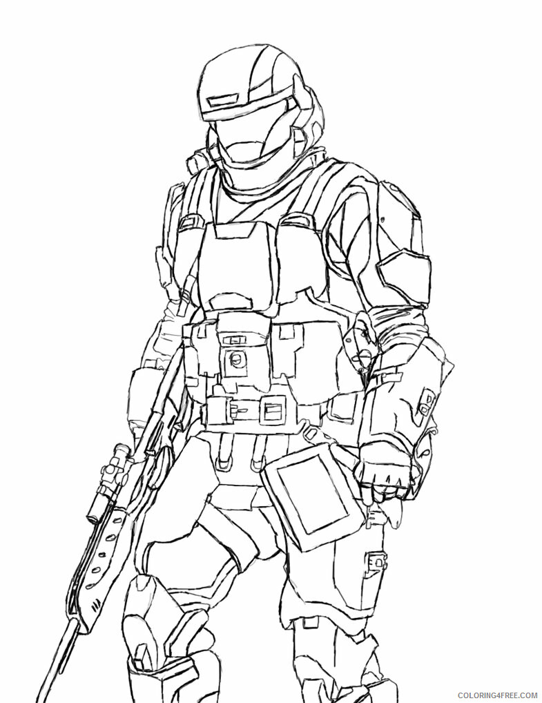 Halo Coloring Pages Games Halo Free Printable 2021 0304 Coloring4free