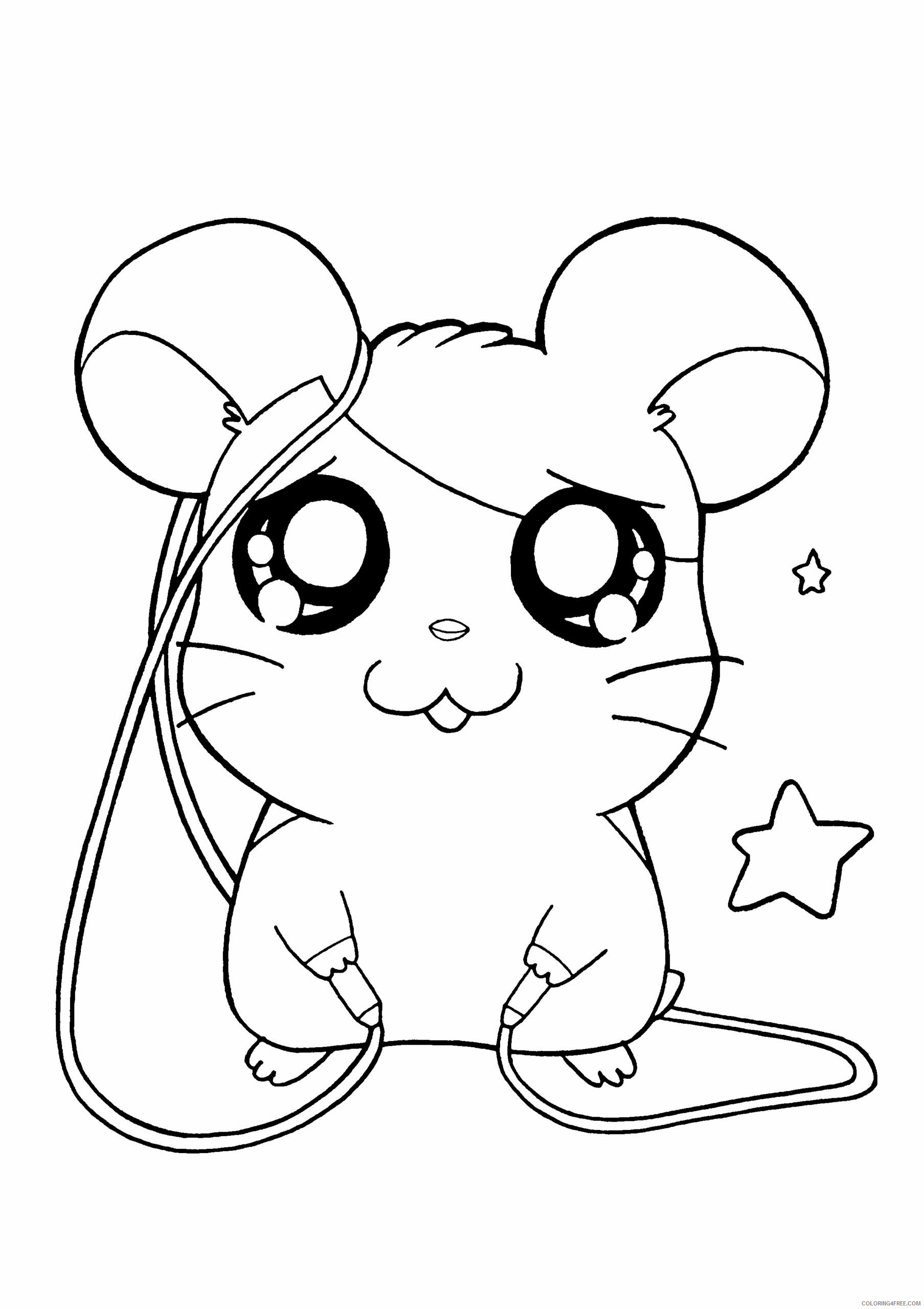 Hamtaro Printable Coloring Pages Anime hamtaro 135 2021 0600 Coloring4free